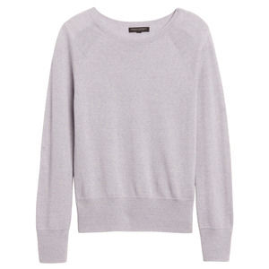 Banana Republic | Sweaters | Banana Republic Sogno Merino Crew Sweater  Heather Gray Xl | Poshmark